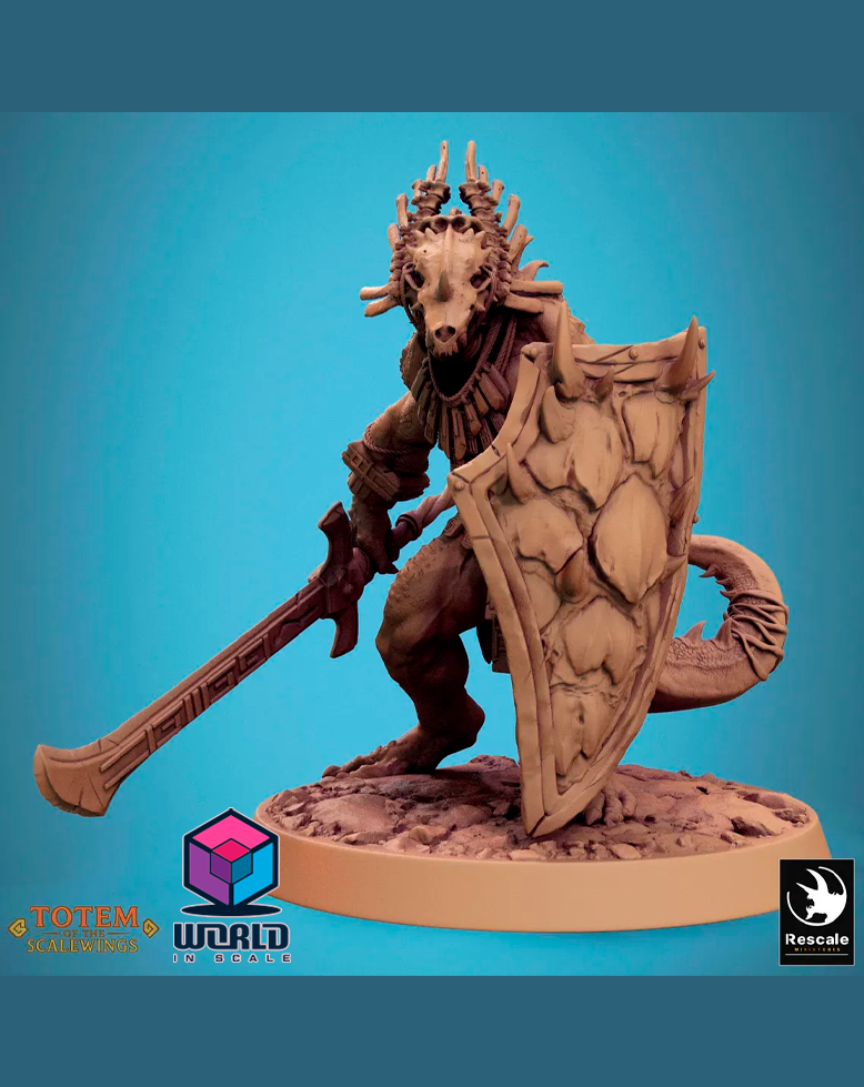 Totem of the Scalewings - Lizardman Elite Warfang