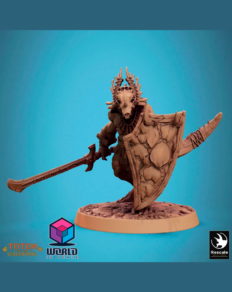 Totem of the Scalewings - Lizardman Elite Warfang