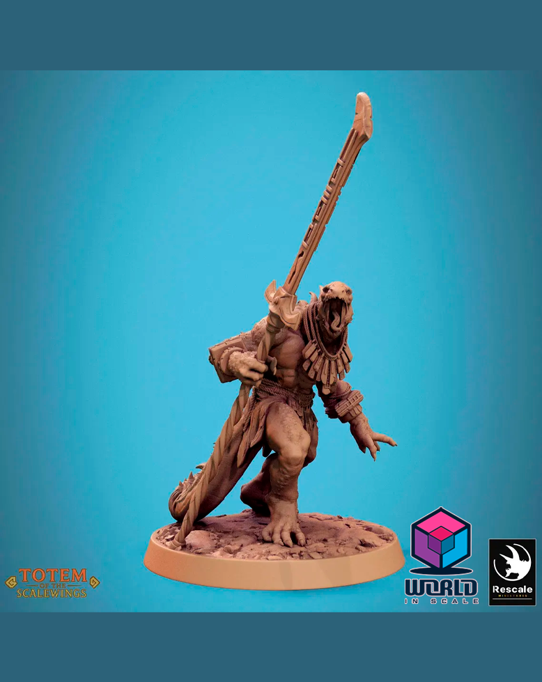 Totem of the Scalewings - Lizardman Elite Warfang