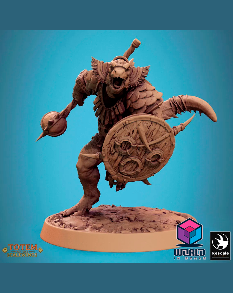 Totem of the Scalewings - Lizardman Elite Warfang