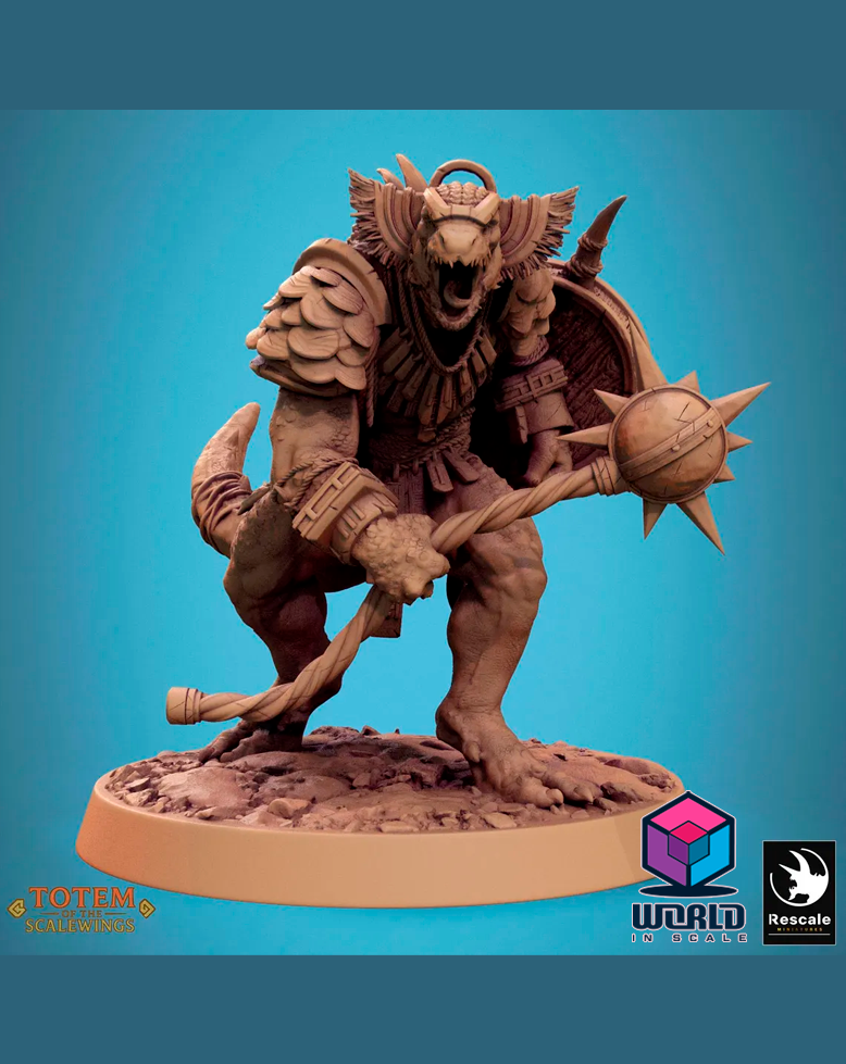 Totem of the Scalewings - Lizardman Elite Warfang
