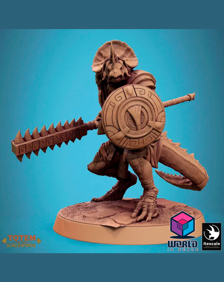 Fate Unbound -  Lizardman Grimscale