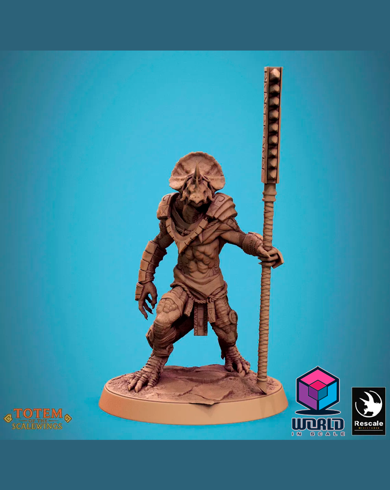 Fate Unbound -  Lizardman Grimscale