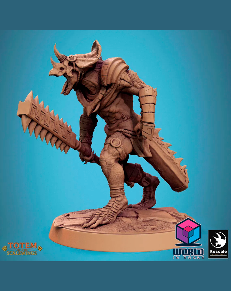 Fate Unbound -  Lizardman Grimscale