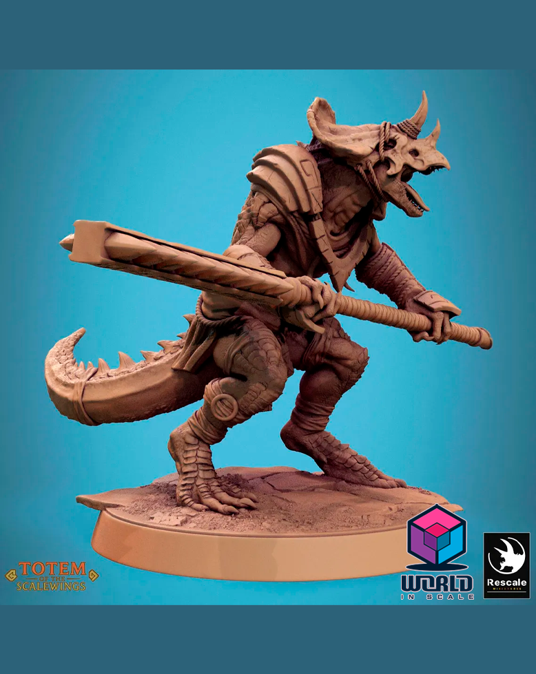 Fate Unbound -  Lizardman Grimscale