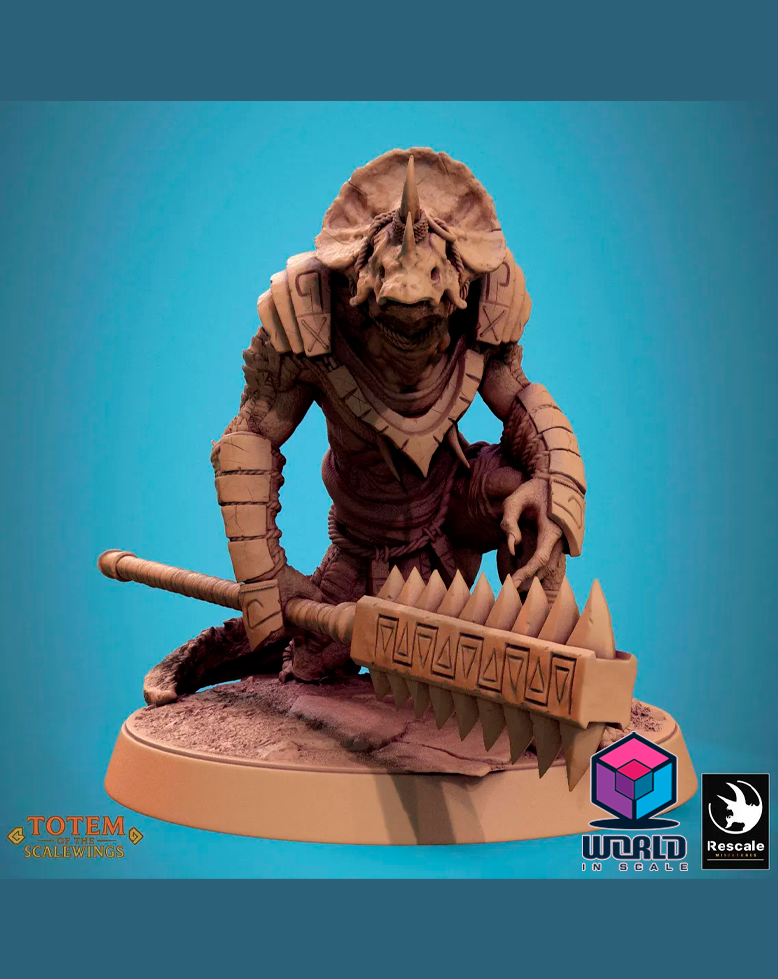 Fate Unbound -  Lizardman Grimscale