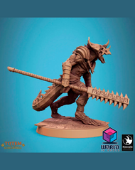 Fate Unbound -  Lizardman Grimscale