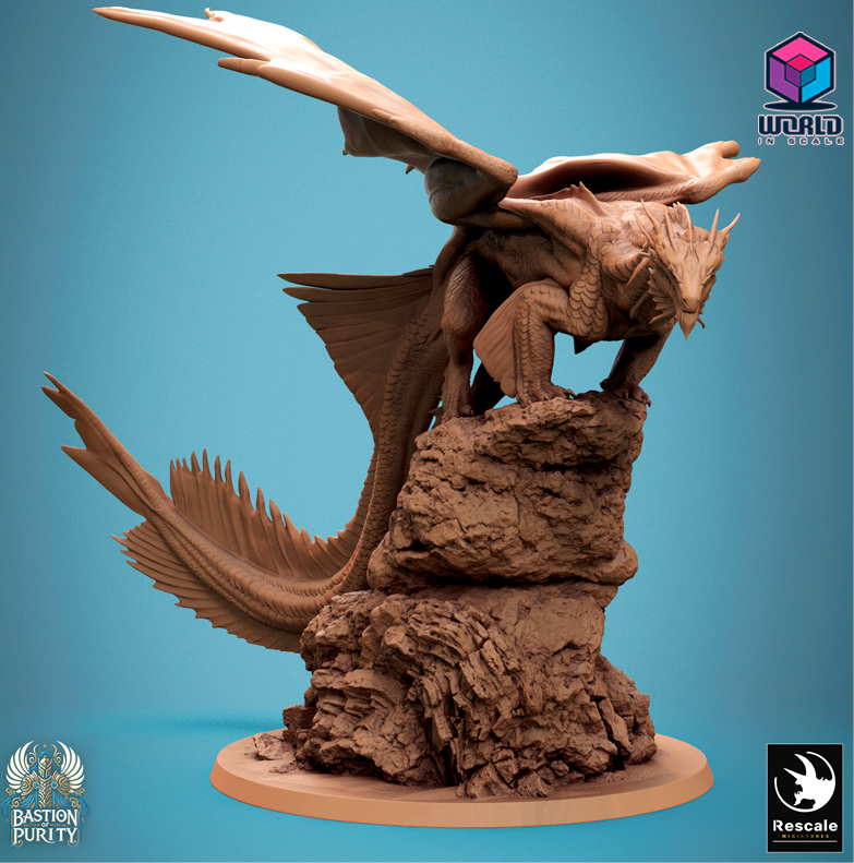 Bastion Purity- Metallic Bronze Dragon