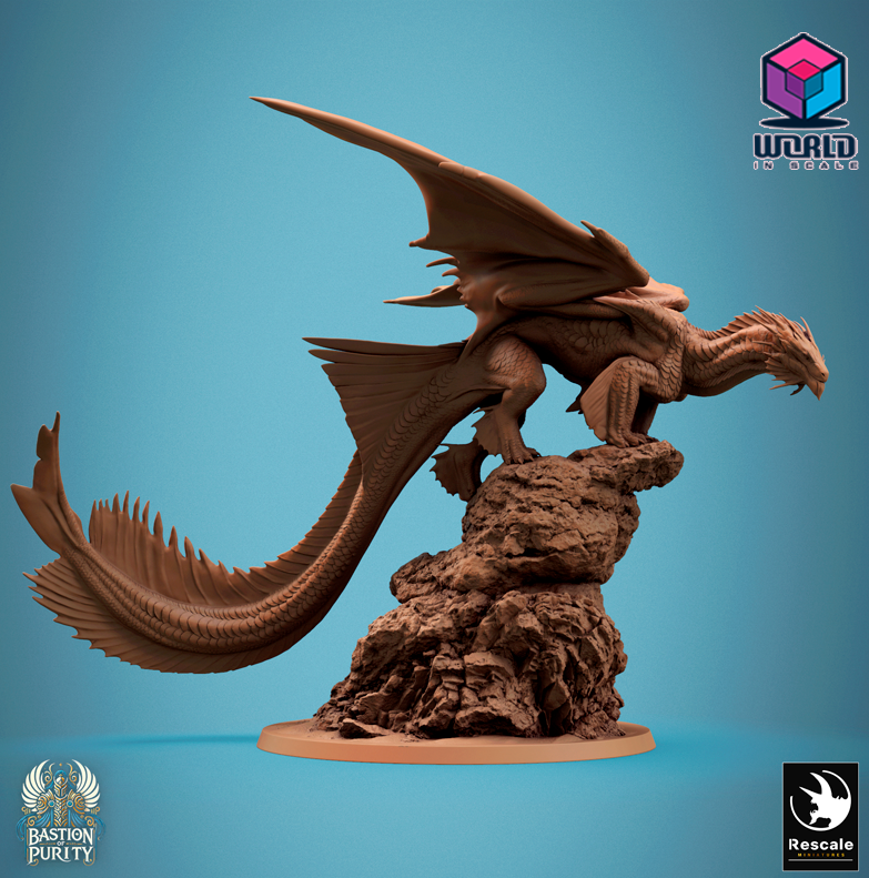 Bastion Purity- Metallic Bronze Dragon