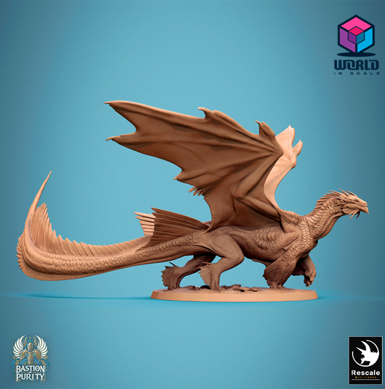 Bastion Purity- Metallic Bronze Dragon