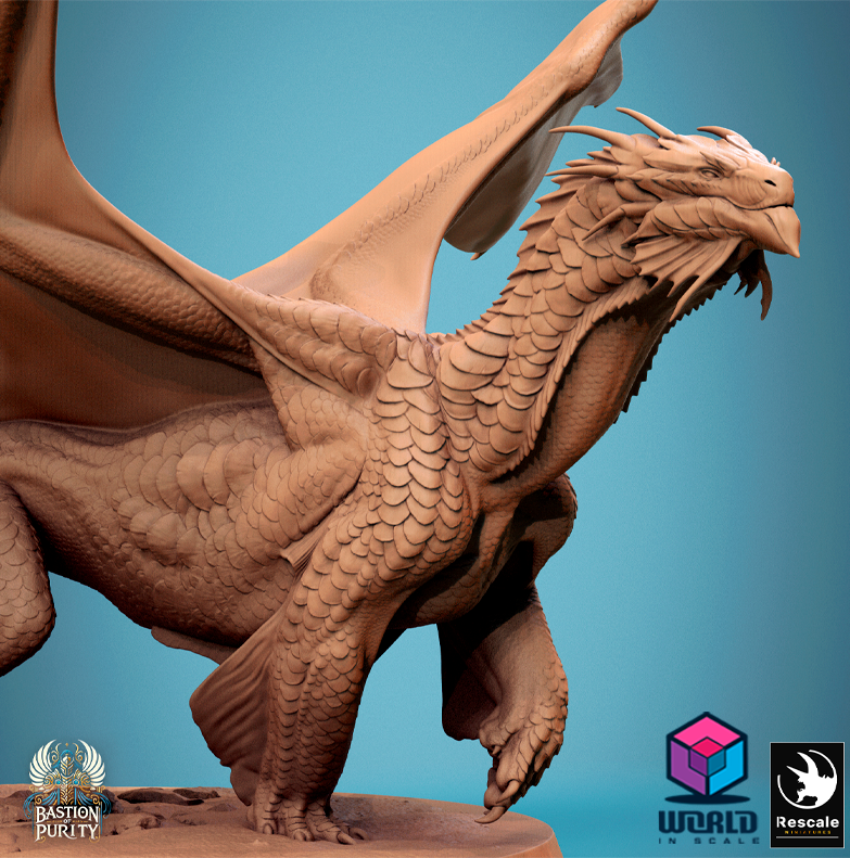 Bastion Purity- Metallic Bronze Dragon