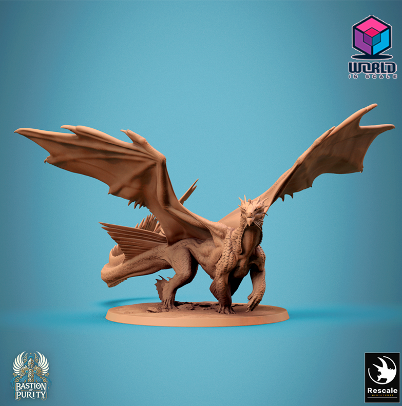 Bastion Purity- Metallic Bronze Dragon