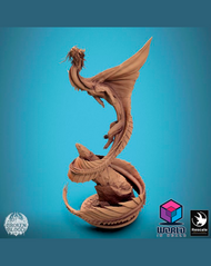 Broken Blood-Metallic Gold Dragon