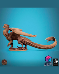 Broken Blood- Metallic Silver Dragon