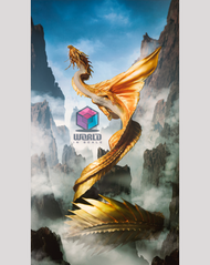 Broken Blood-Metallic Gold Dragon