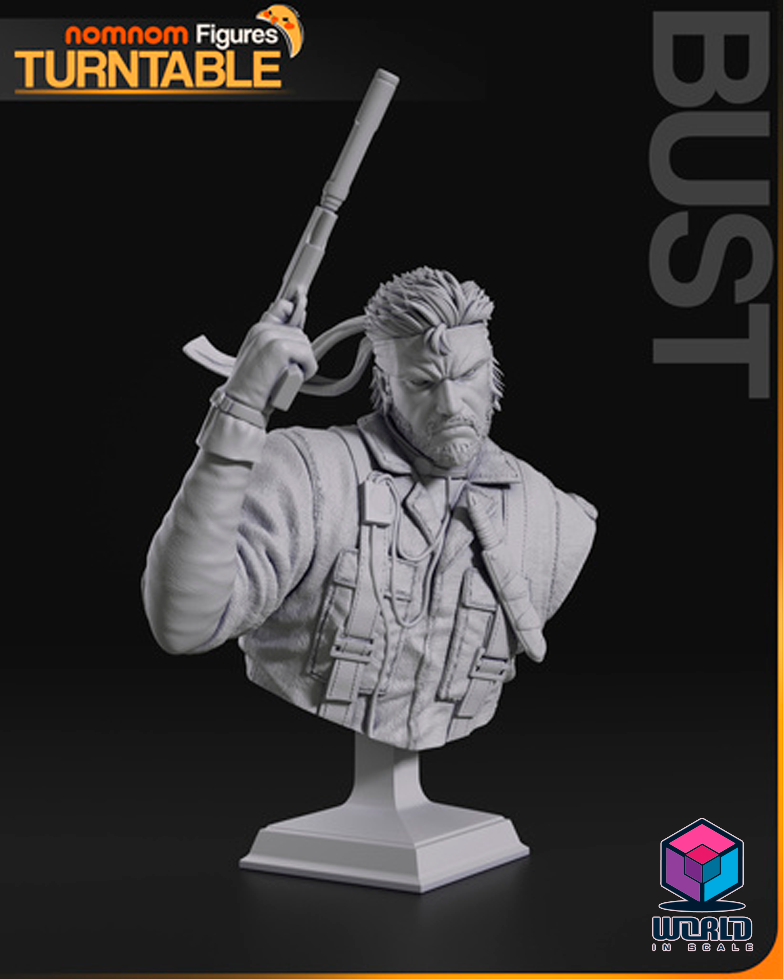 NomNom - Naked Snake from Metal Gear Snake Eater.