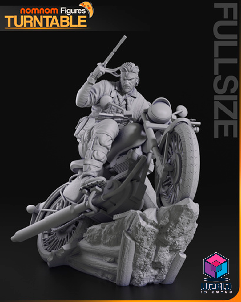 NomNom - Naked Snake from Metal Gear Snake Eater.