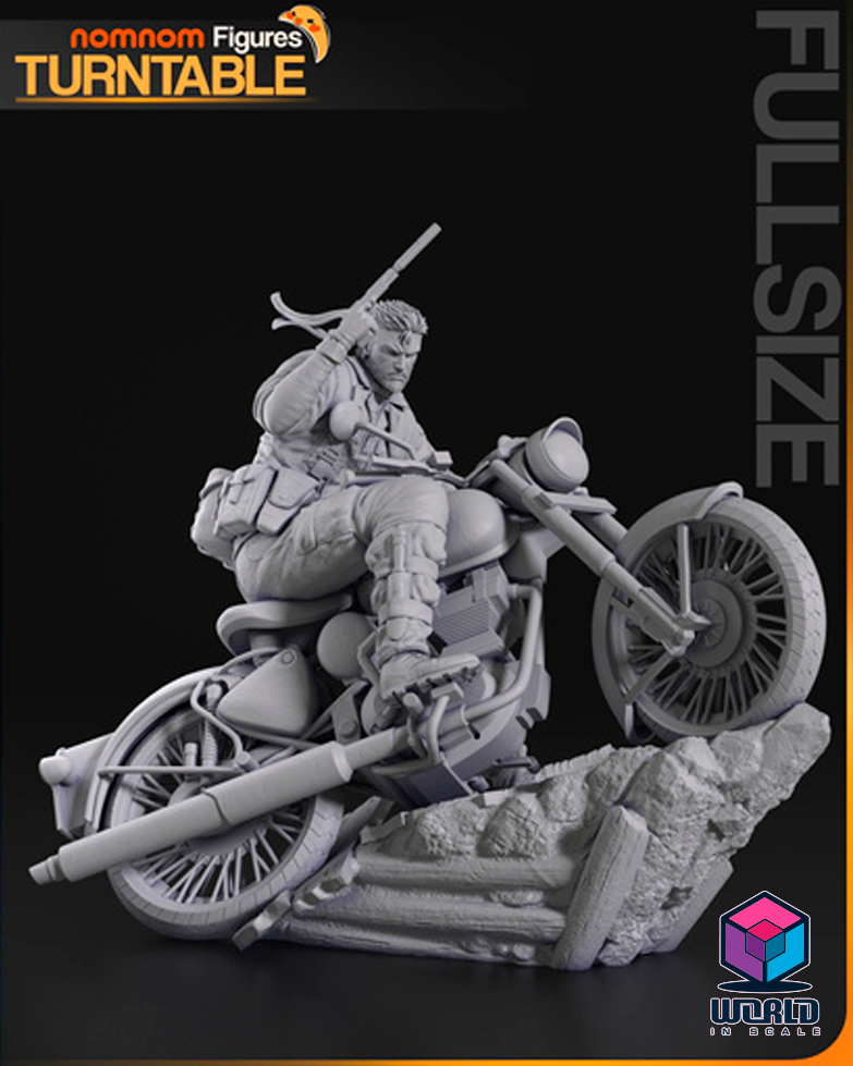 NomNom - Naked Snake from Metal Gear Snake Eater.