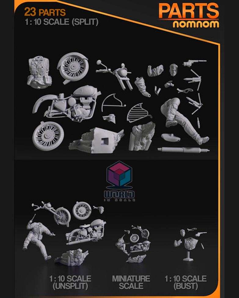 NomNom - Naked Snake from Metal Gear Snake Eater.