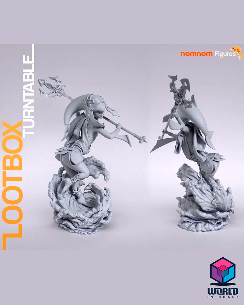 NomNom - Mipha from Zelda Breath  of the wild.