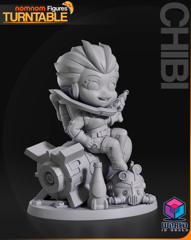 NomNom -  Chibi Nuka Girl from Fallout 4