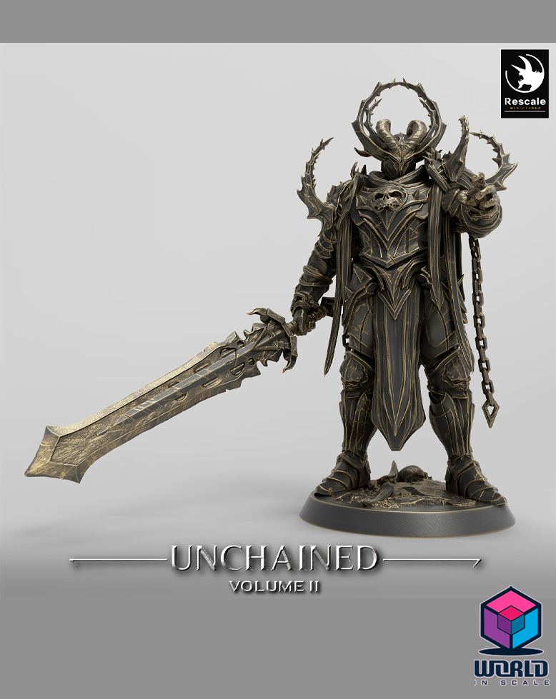 Unchained II  -  Olaf’s son – With Helmet & No Helmet versions