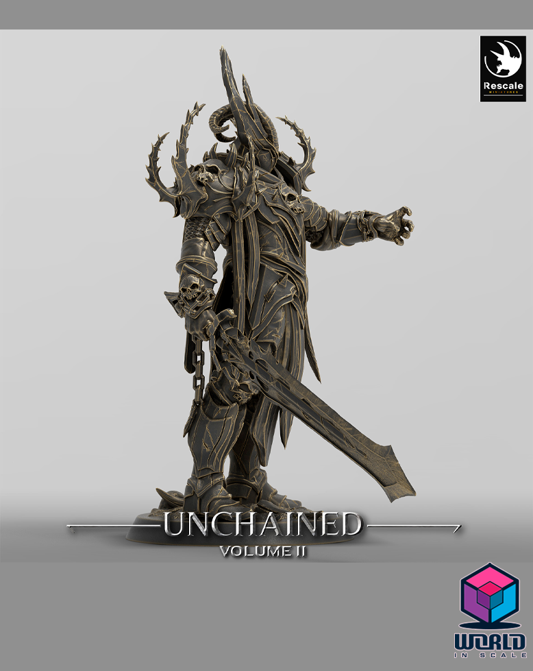 Unchained II  -  Olaf’s son – With Helmet & No Helmet versions