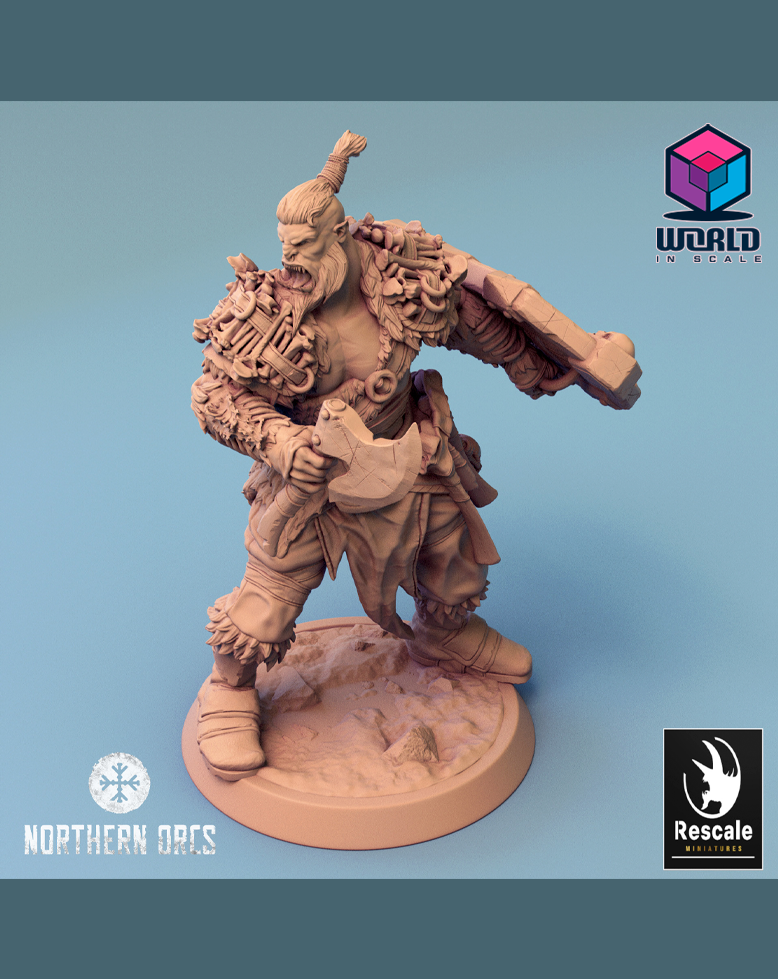 Northern Orcs- Orc Soldiers Axe