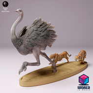 Animal Den Miniatures - North African Ostrich
