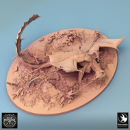 Pit of Pestilence-  Legendary Metallic Brass Dragon