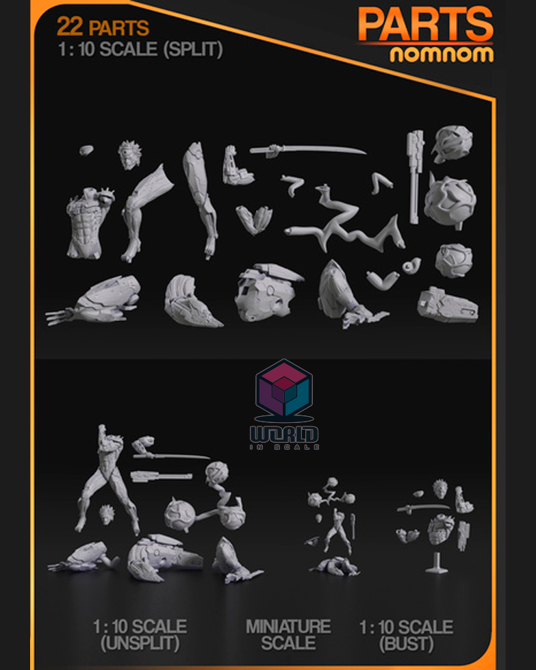 NomNom - Raiden from Metal Gear