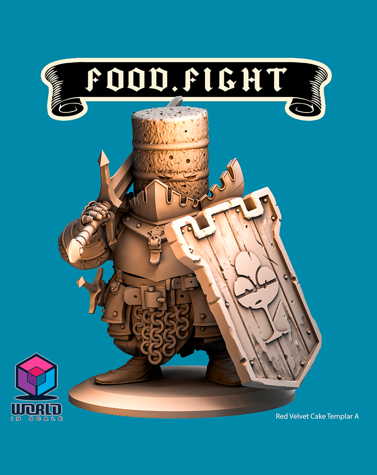 Food Fight - Red Velvet Cake Templar.