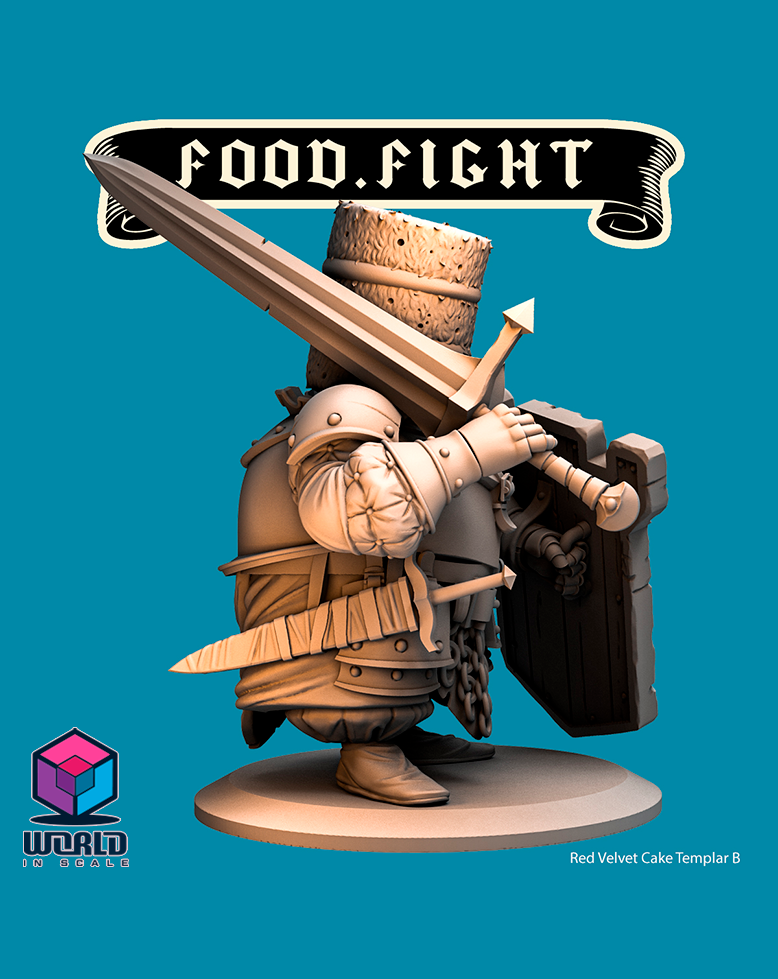 Food Fight - Red Velvet Cake Templar.