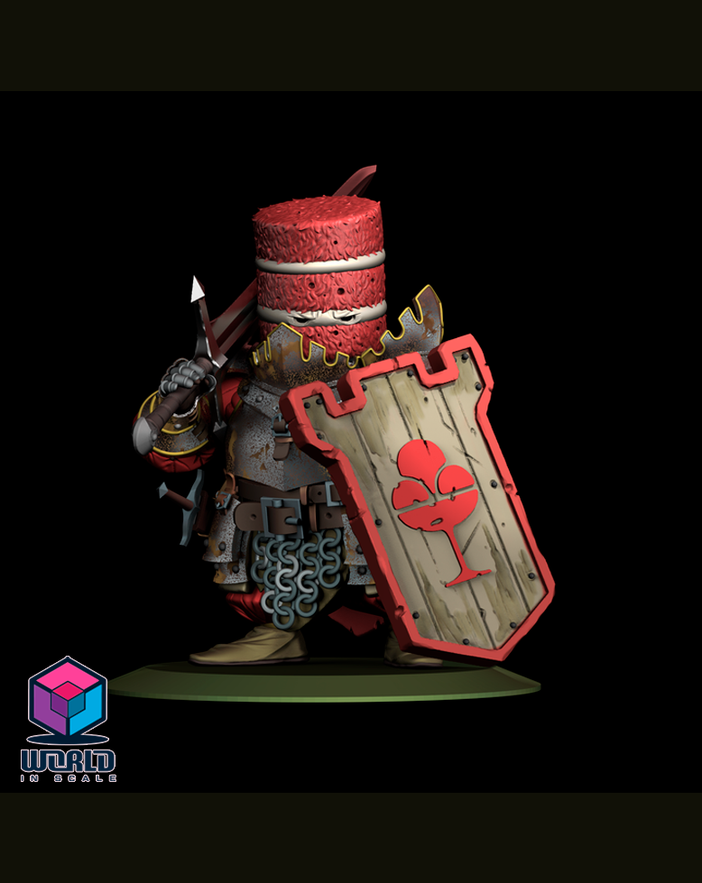 Food Fight - Red Velvet Cake Templar.