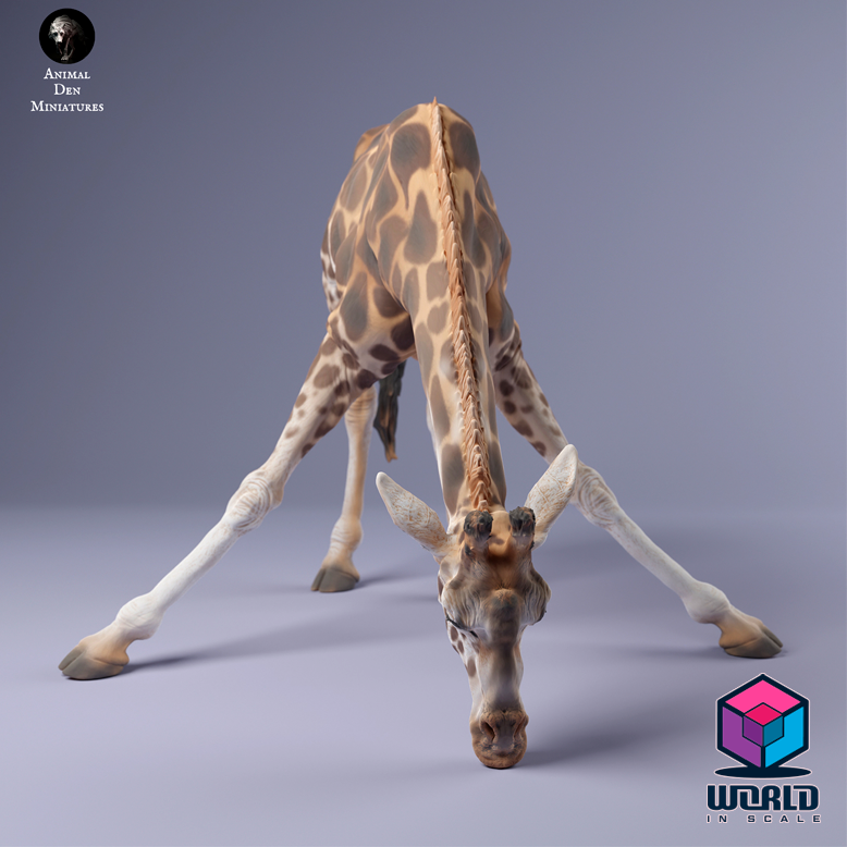 Giraffe- Animal Den Miniatures