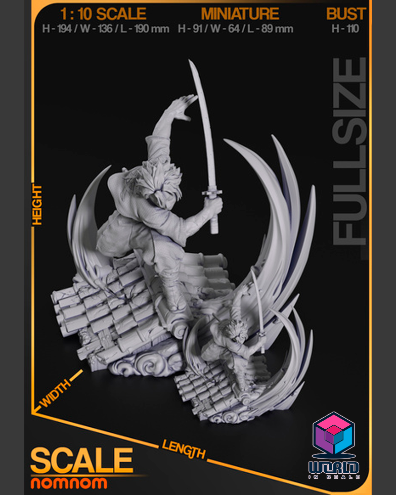 NomNom - Sanemi from Demon Slayer.