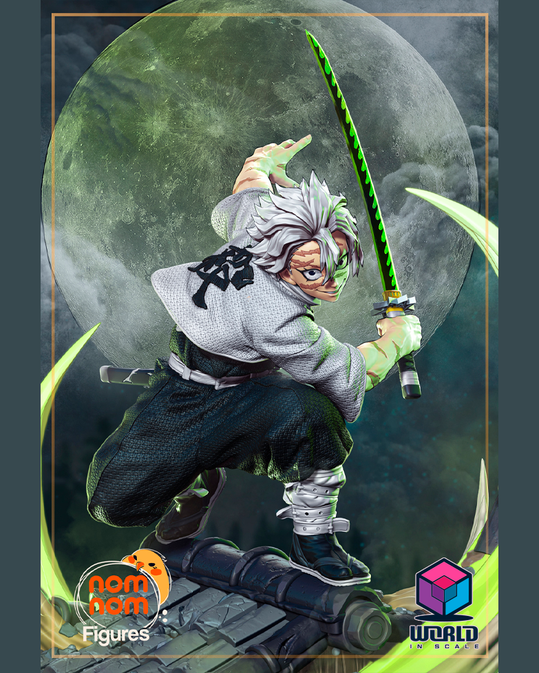 NomNom - Sanemi from Demon Slayer.