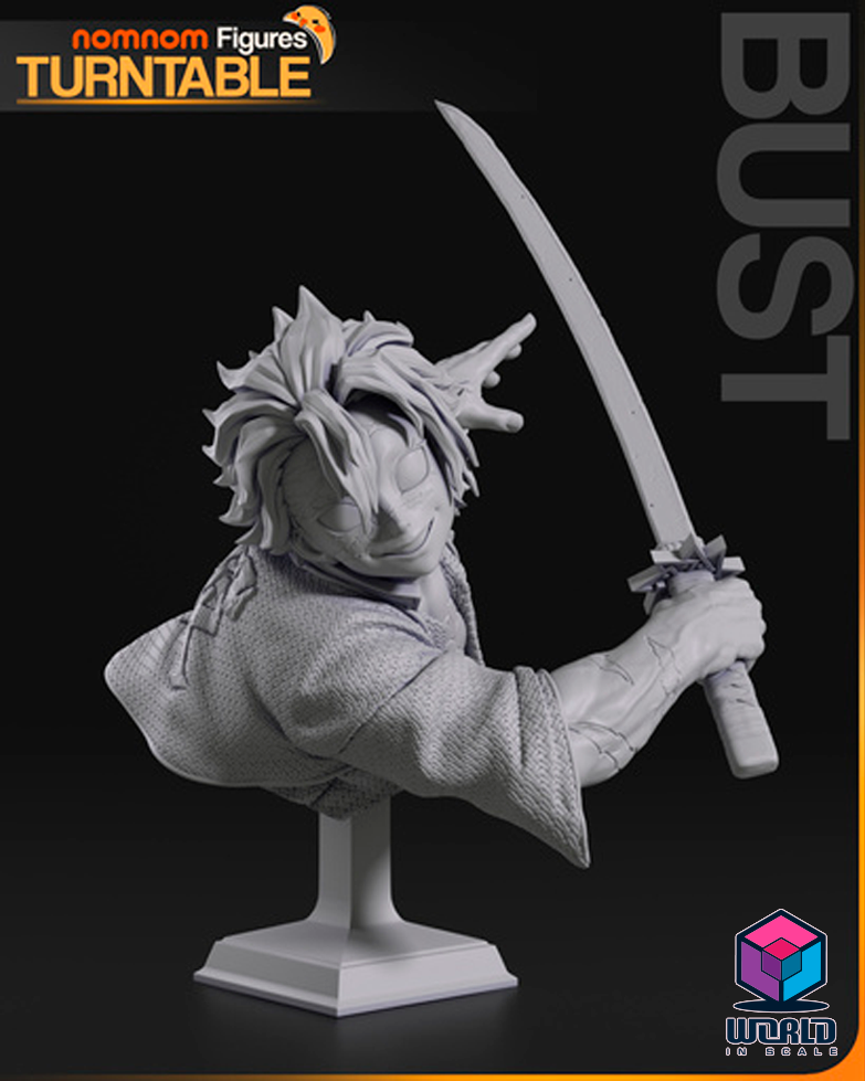 NomNom - Sanemi from Demon Slayer.