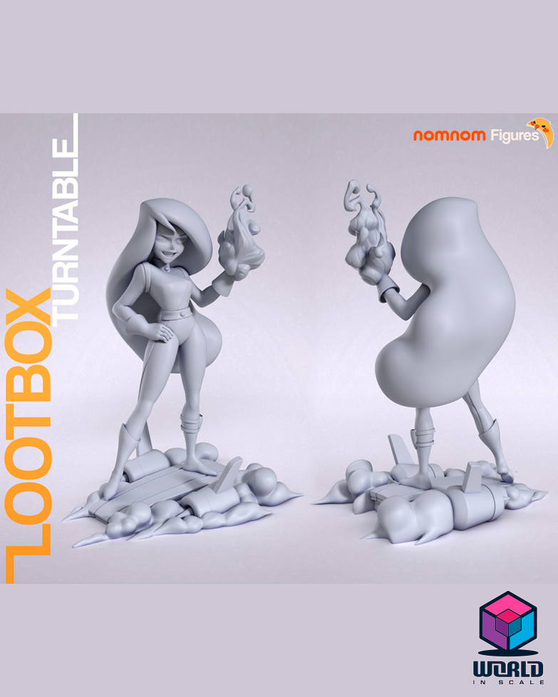 NomNom - Shego from Kimpossible