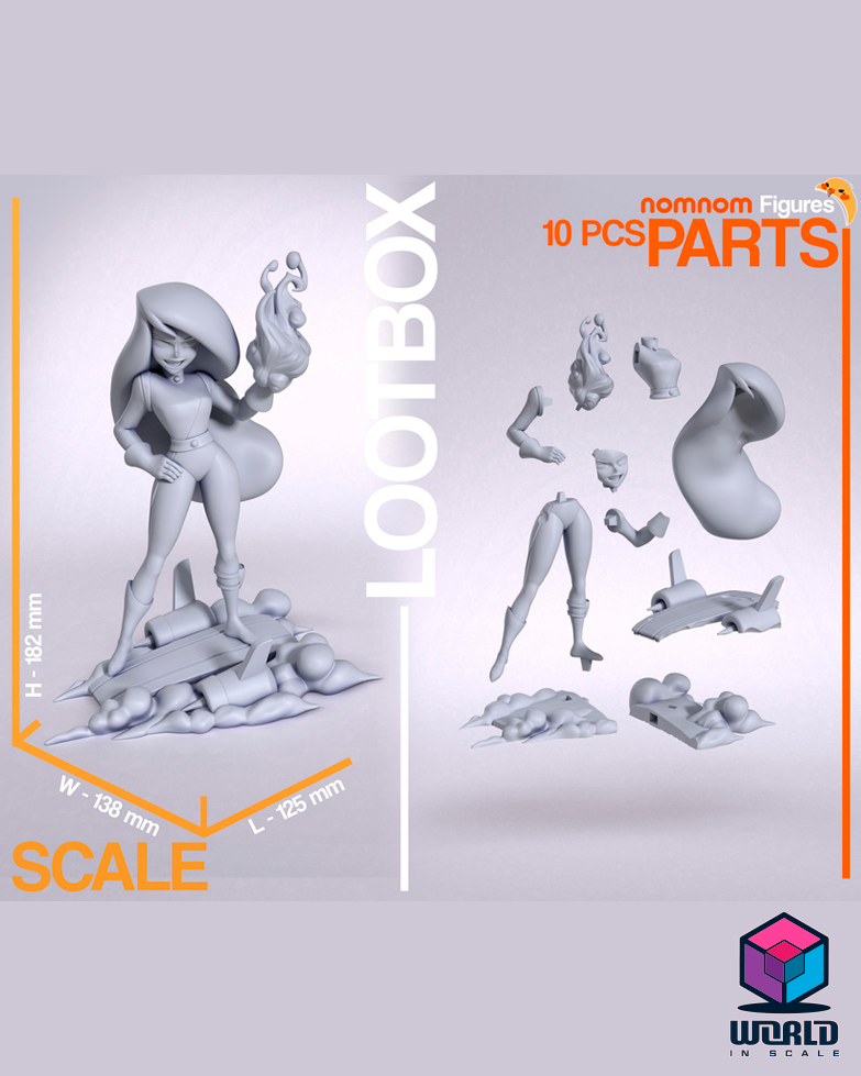 NomNom - Shego from Kimpossible