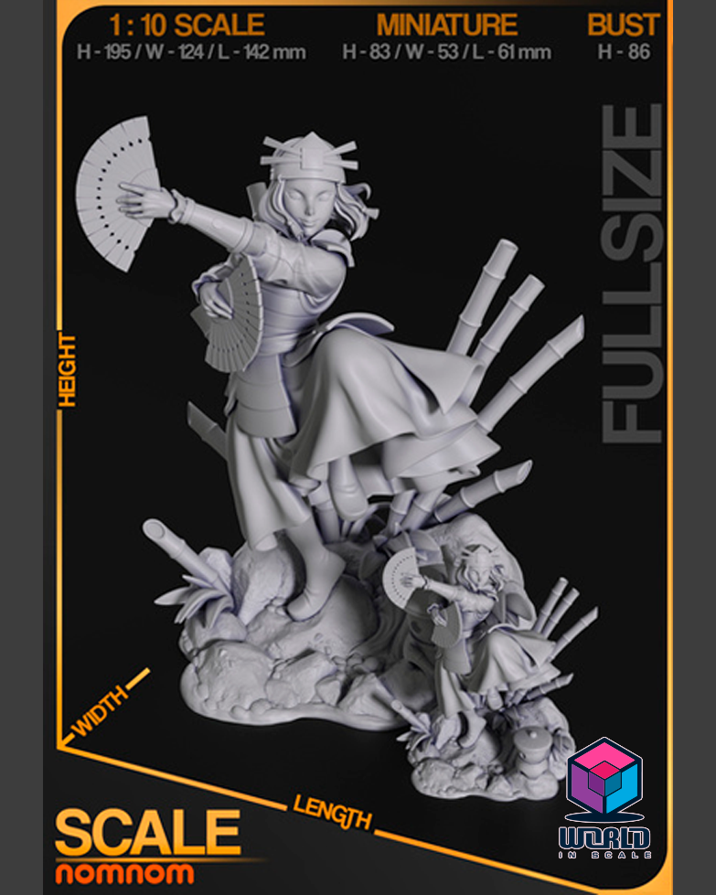 NomNom -  Suki from Avatar: The Last Airbender