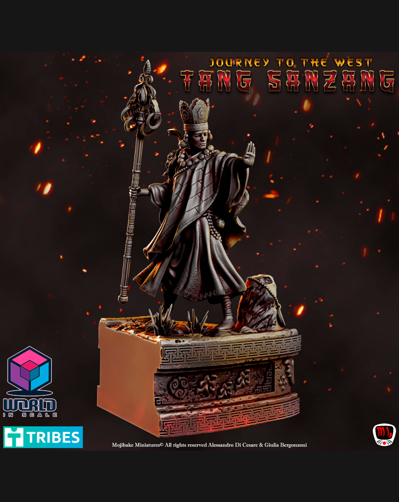 Tang Sanzang Journey to the West Diorama- Mojibake Collectibles