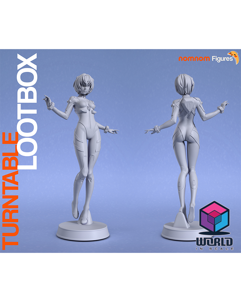 Nom Nom Rei Ayanami- Evangelion