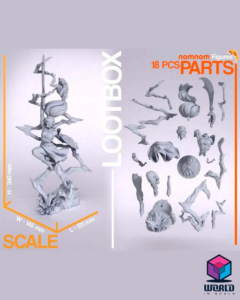 NomNom - Urbosa  from Zelda Breath  of the wild.