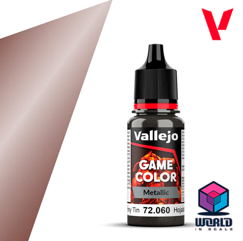 Vallejo-Game Color-Metallic-72.060-Tinplate.