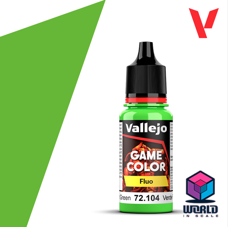 Vallejo-Game Color-Fluorescent Green-72.104.