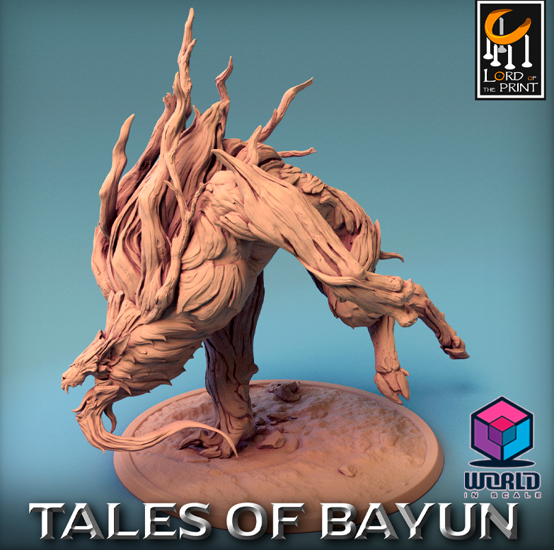 Wood Werewolf-Tales of Bayun Lord of The Print.