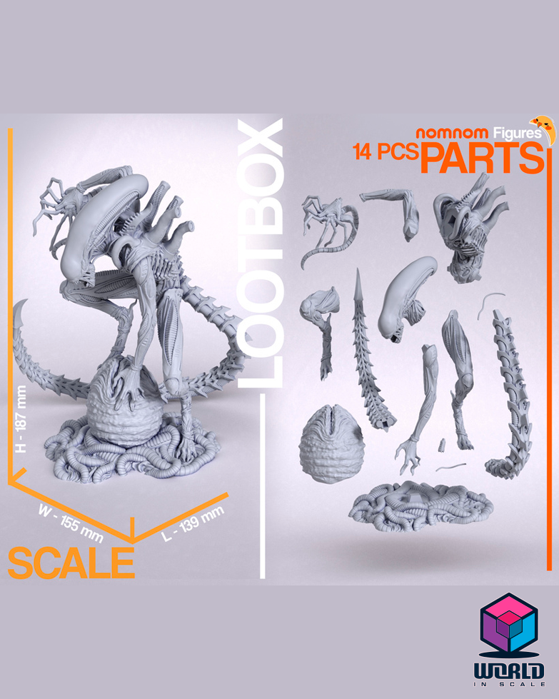 NomNom - Xenomorph from Alien.