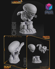 Nomnom-Chibi Alien Xenomorph