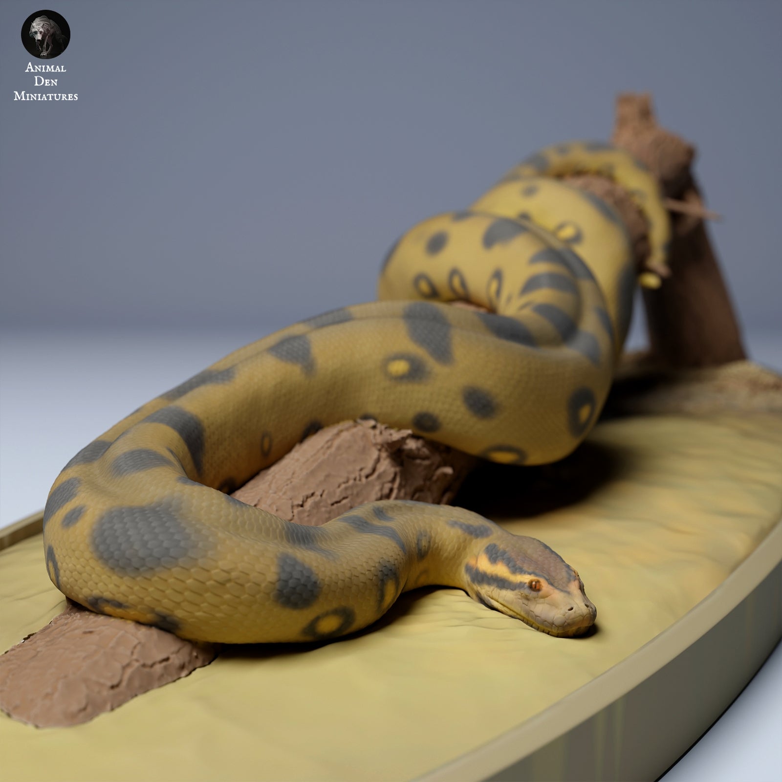 Animal Den Miniatures - Green Anaconda